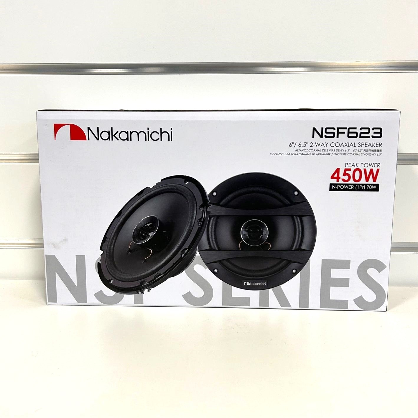 Nakamichi 6″ 450w Coaxial Speakers – BMG Store