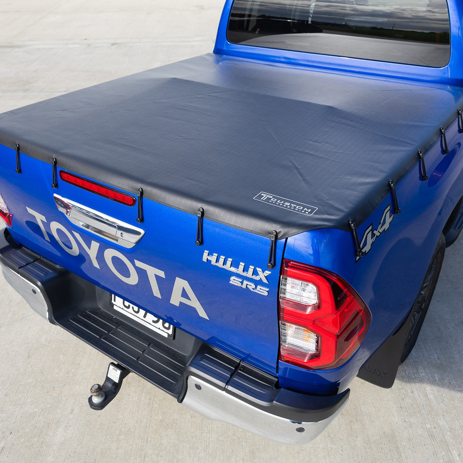 Toyota Hilux Tonneau Cover- Traditional Vinyl (Black)- SR5