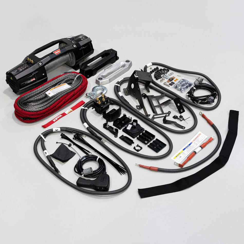 Toyota Hilux Hybrid:  Winch - Nylon Rope (Hybrid - 48V)