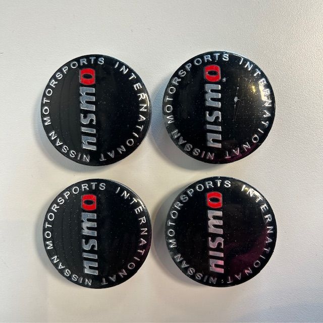Wheel Centre Caps Set - 56mm Nissan Nismo Motorsports