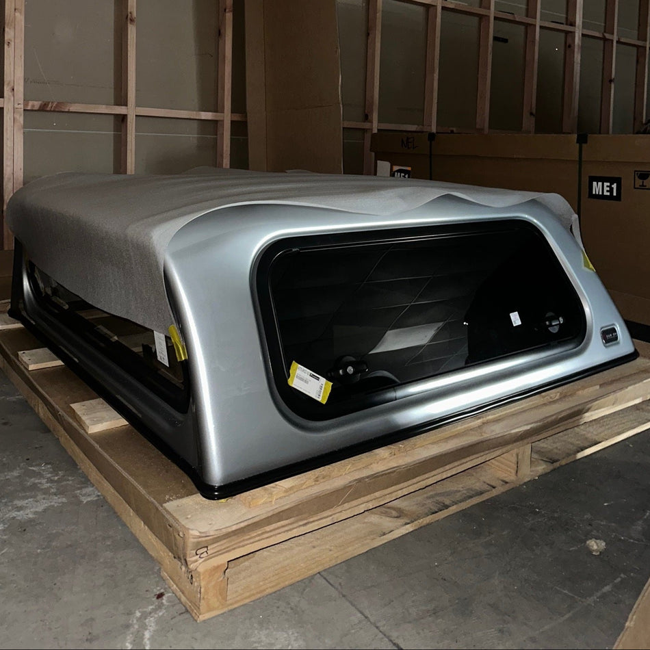 Toyota Hilux SR Double Cab Canopy Suitable for a J-Deck Ute Tray - Silver - CLEARANCE STOCK