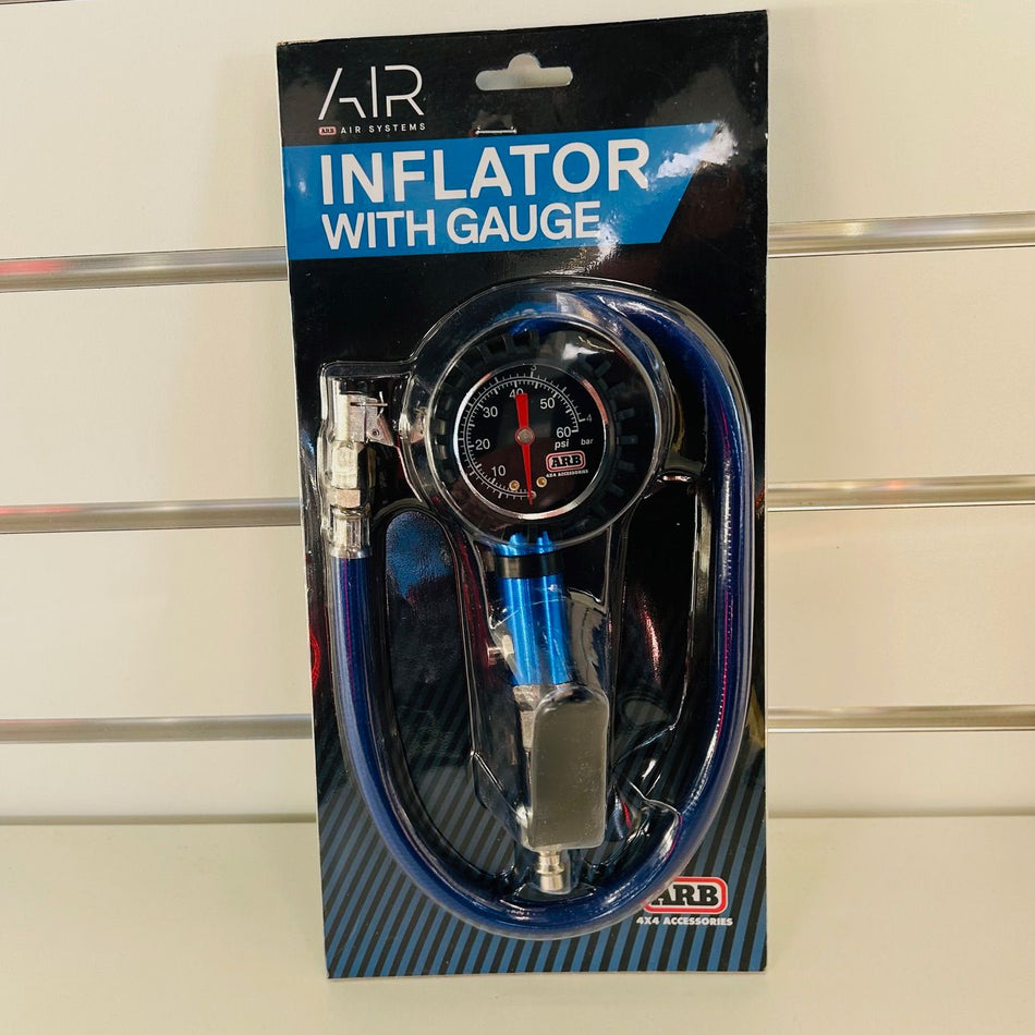 ARB Air Systems Analogue Tyre Inflator - Braided Hose & W/Chuck