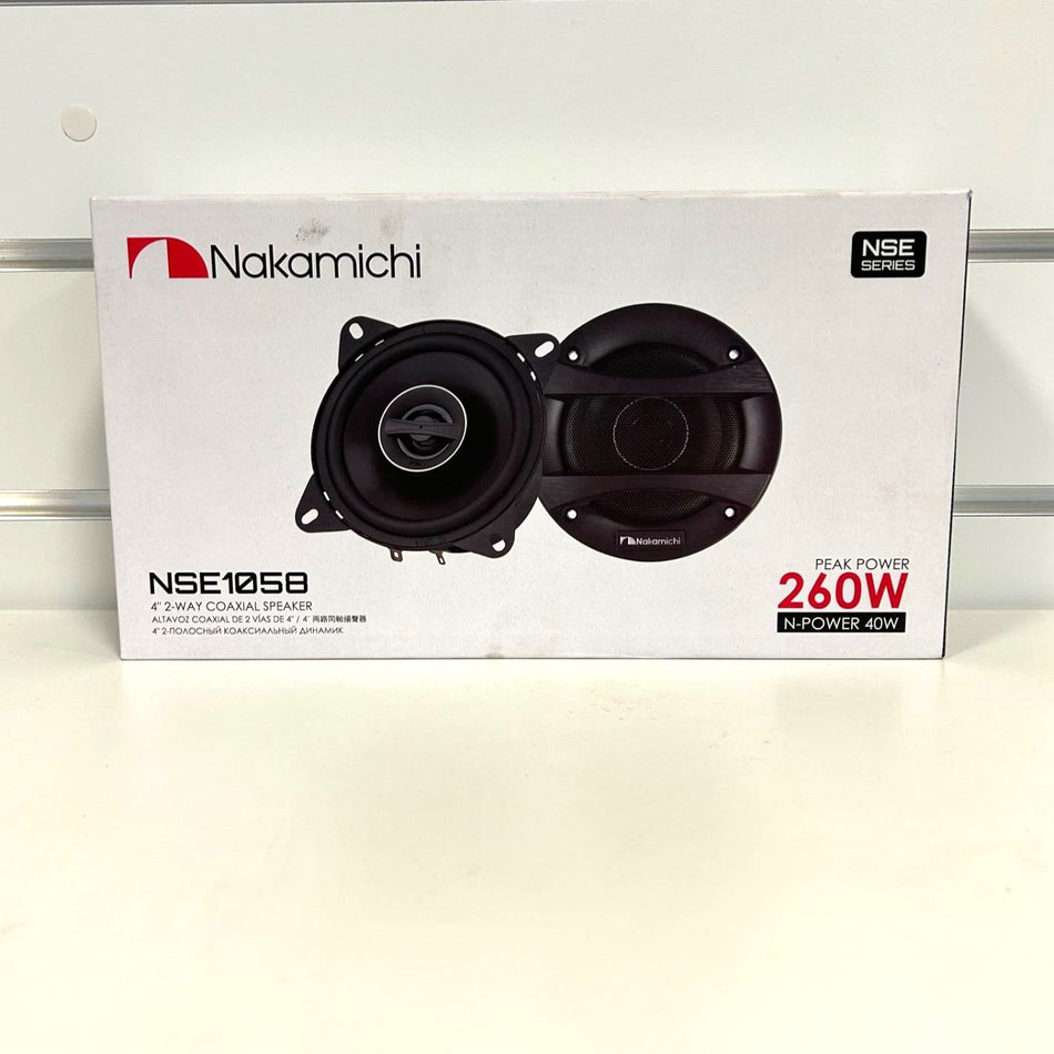 Nakamichi  4″” 260w  Coaxial Speakers