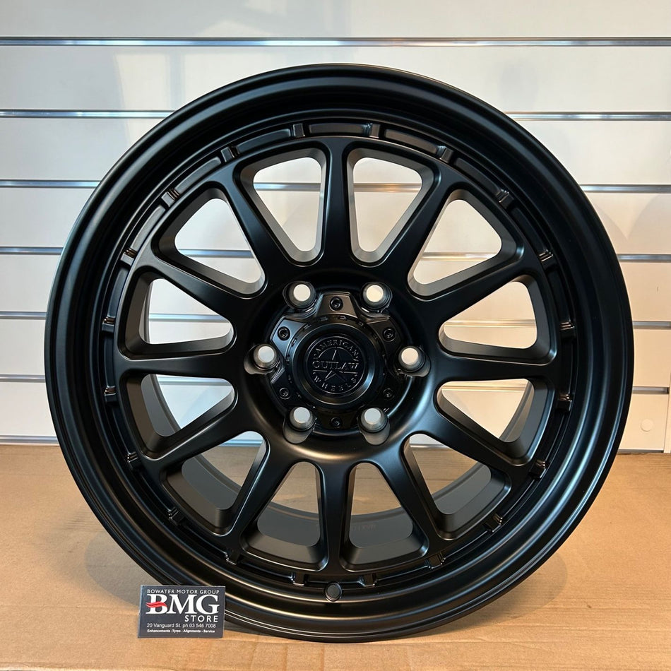 American Outlaw Spike - R  18x8.5  6x139.7  +30 Wheel