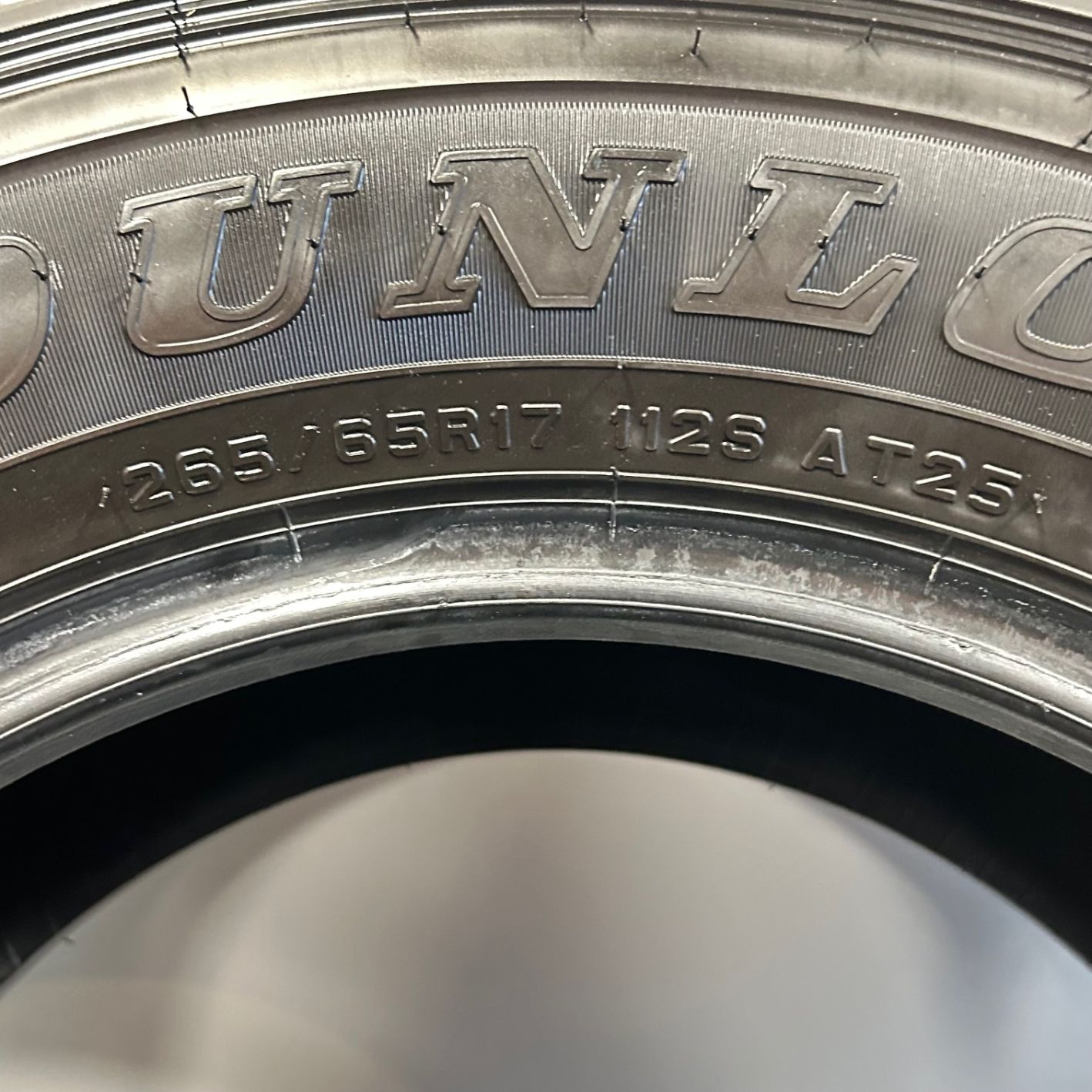 Dunlop GT Grandtrek AT25 265/65/R17 112S TYRES – BMG Store
